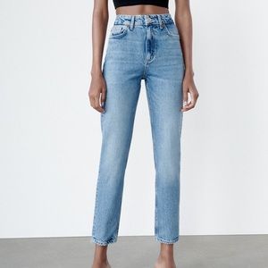 Zara- High Rise Slim Jeans